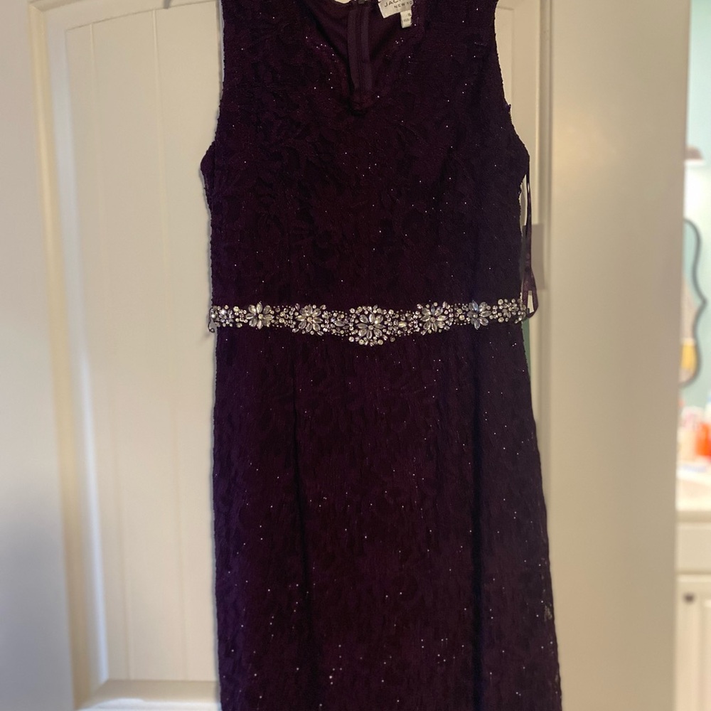 Elegant Purple Mini Dress evening wedding 16